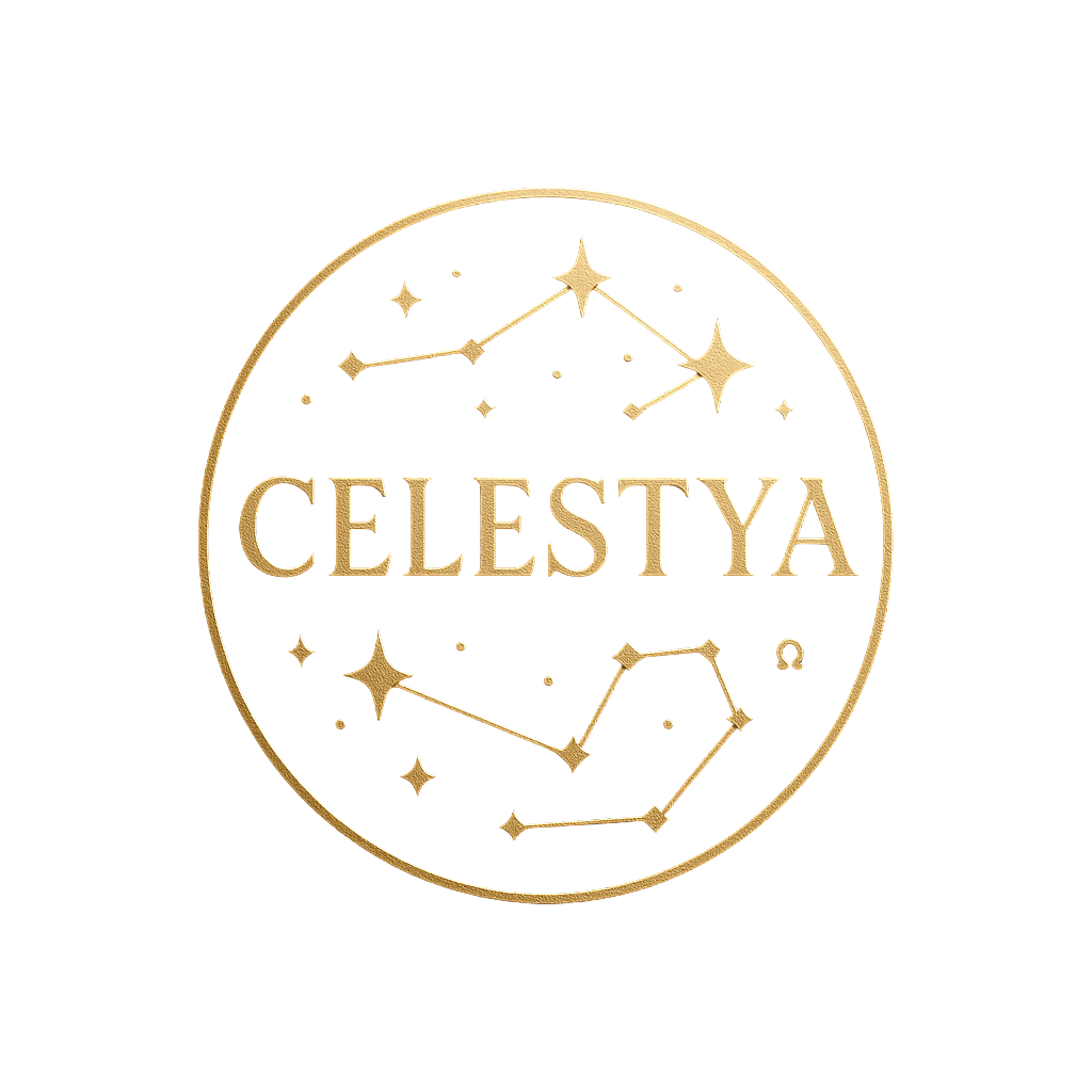 Celestya glowing logo